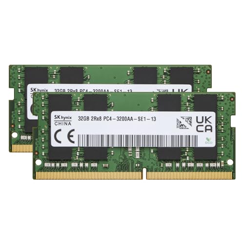 【動作品】SK hynix 64GB (2×32GB)DDR4 3200 メモリ Amazon.co.jp: プリンストン ノートPC用 メモリ SK hynix純正